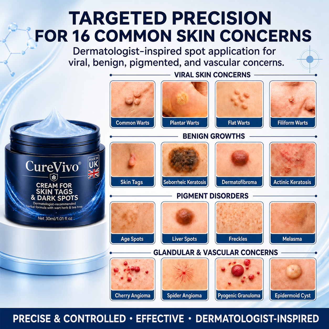 👍𝗖𝘂𝗿𝗲𝗩𝗶𝘃𝗼® 𝟕-𝐃𝐚𝐲 𝐒𝐤𝐢𝐧 𝐓𝐚𝐠 & 𝐒𝐩𝐨𝐭 𝐑𝐞𝐦𝐨𝐯𝐚𝐥 𝐂𝐫𝐞𝐚𝐦 (𝐏𝐚𝐢𝐧𝐥𝐞𝐬𝐬 𝐅𝐨𝐫𝐦𝐮𝐥𝐚 – 𝐍𝐨 𝐒𝐜𝐚𝐫𝐬)