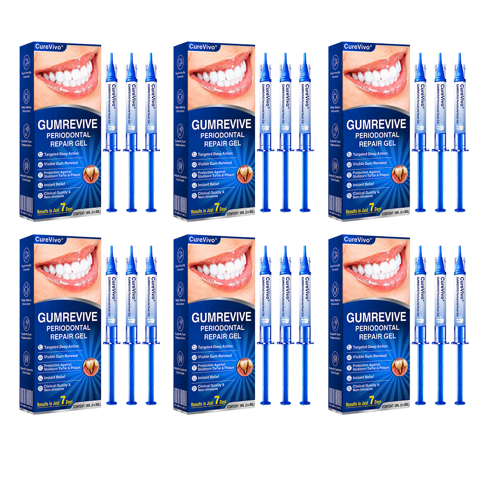 🇬🇧👨‍⚕️🦷CureVivo® GumRevive Periodontal Repair Gel😁