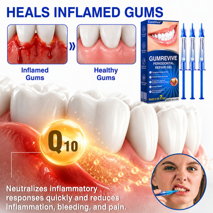 🇬🇧👨‍⚕️🦷CureVivo® GumRevive Periodontal Repair Gel😁