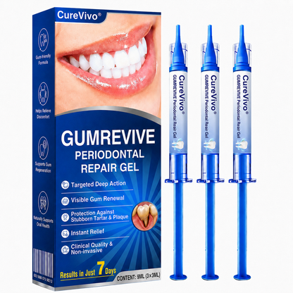 🇬🇧👨‍⚕️🦷CureVivo® GumRevive Periodontal Repair Gel😁
