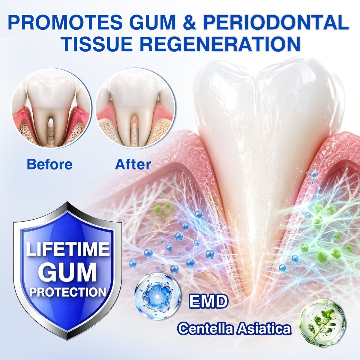 🇬🇧👨‍⚕️🦷CureVivo® GumRevive Periodontal Repair Gel😁