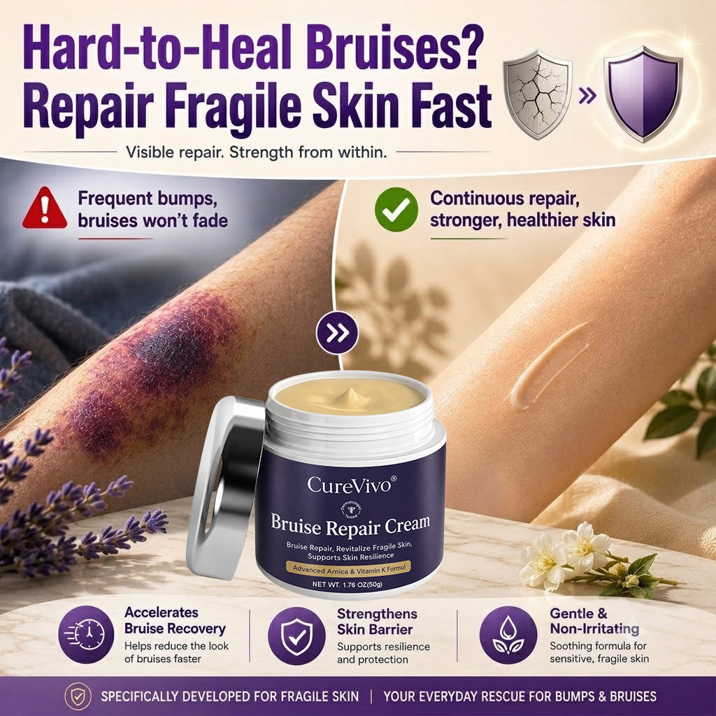 💥100K+ SOLD💕- CureVivo® Bruise Repair & Skin Strengthening Cream