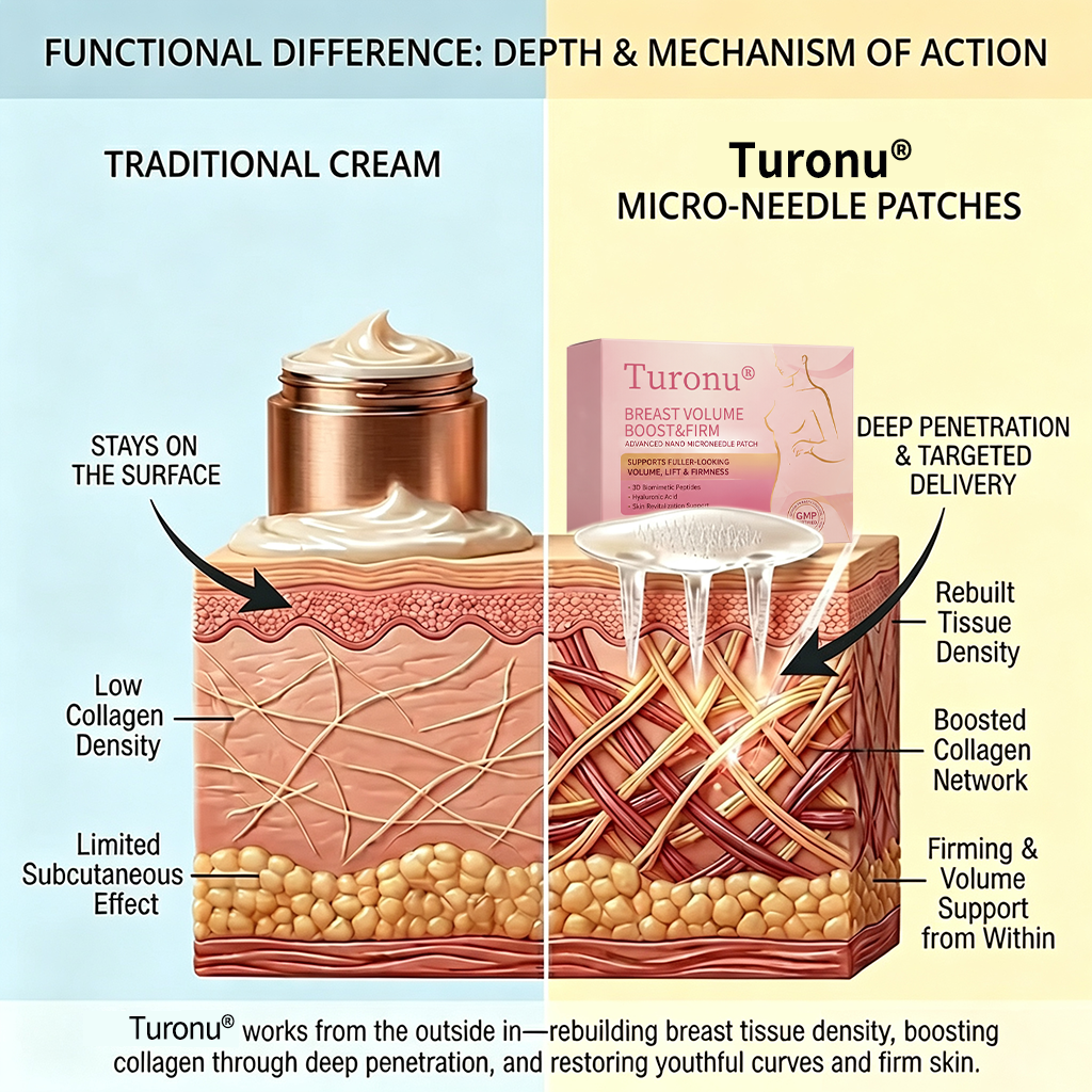 🇬🇧🏆Turonu® ✨BREAST VOLUME BOOST & FIRM Advanced Nano Microneedle Patch🎀