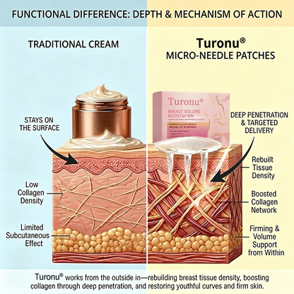 🇬🇧🏆Turonu® ✨BREAST VOLUME BOOST & FIRM Advanced Nano Microneedle Patch🎀