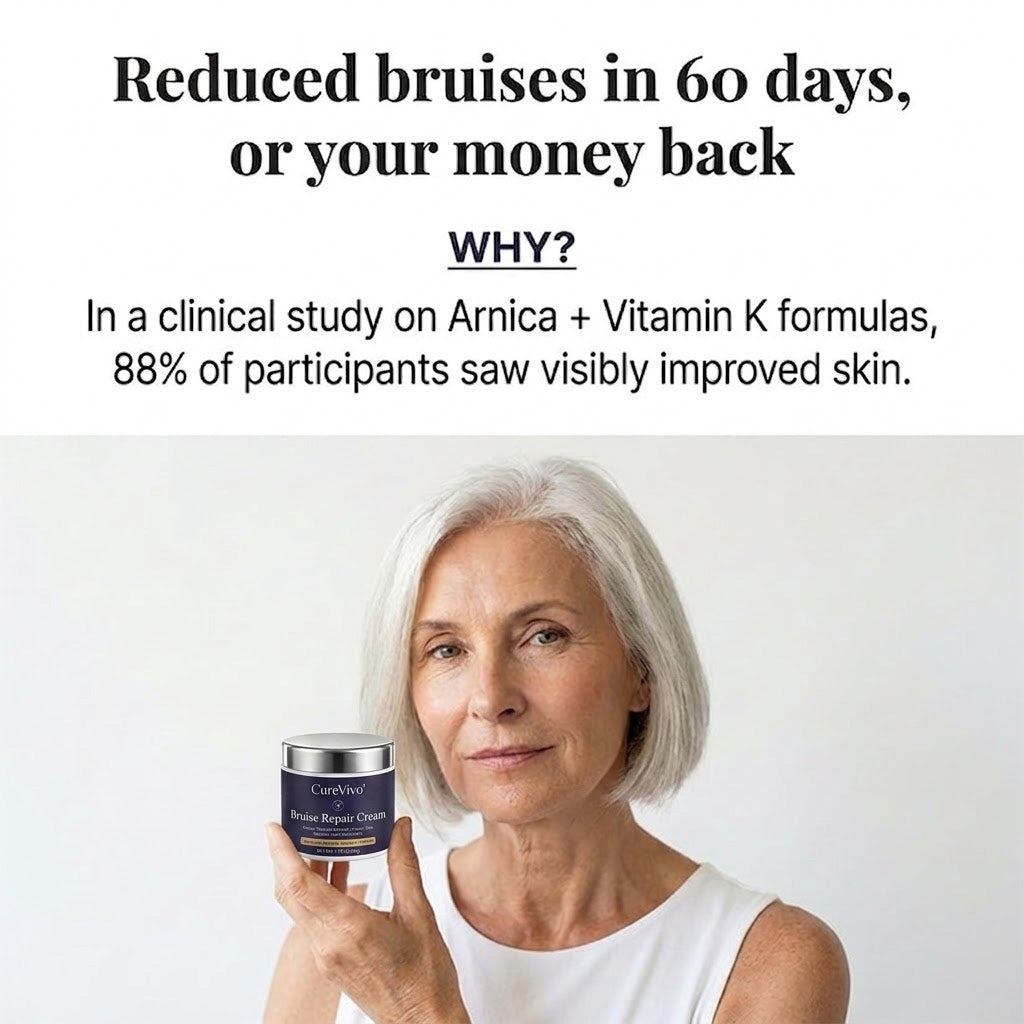 💥100K+ SOLD💕- CureVivo® Bruise Repair & Skin Strengthening Cream